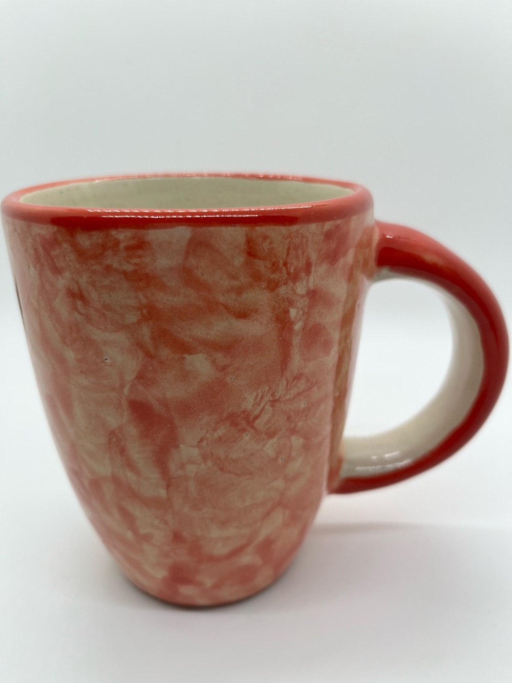 Handpainted Day of the Dead Sugar Skull Ceramic Cat Mug Contreras Mexico - Picture 2 of 5